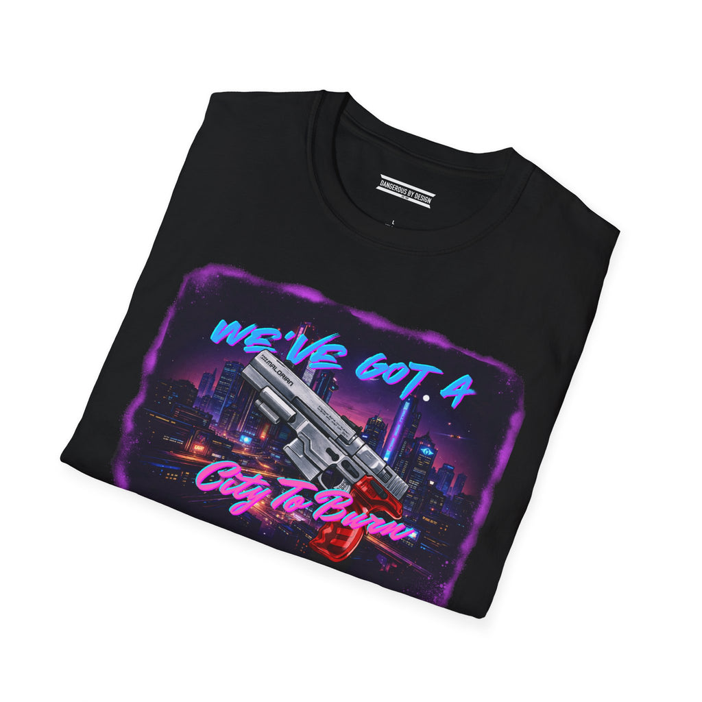 Burn Night City T Shirt