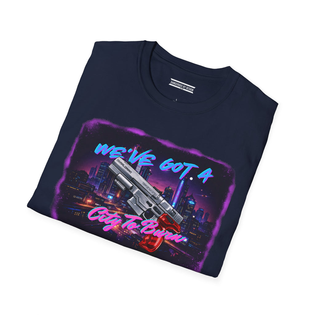 Burn Night City T Shirt
