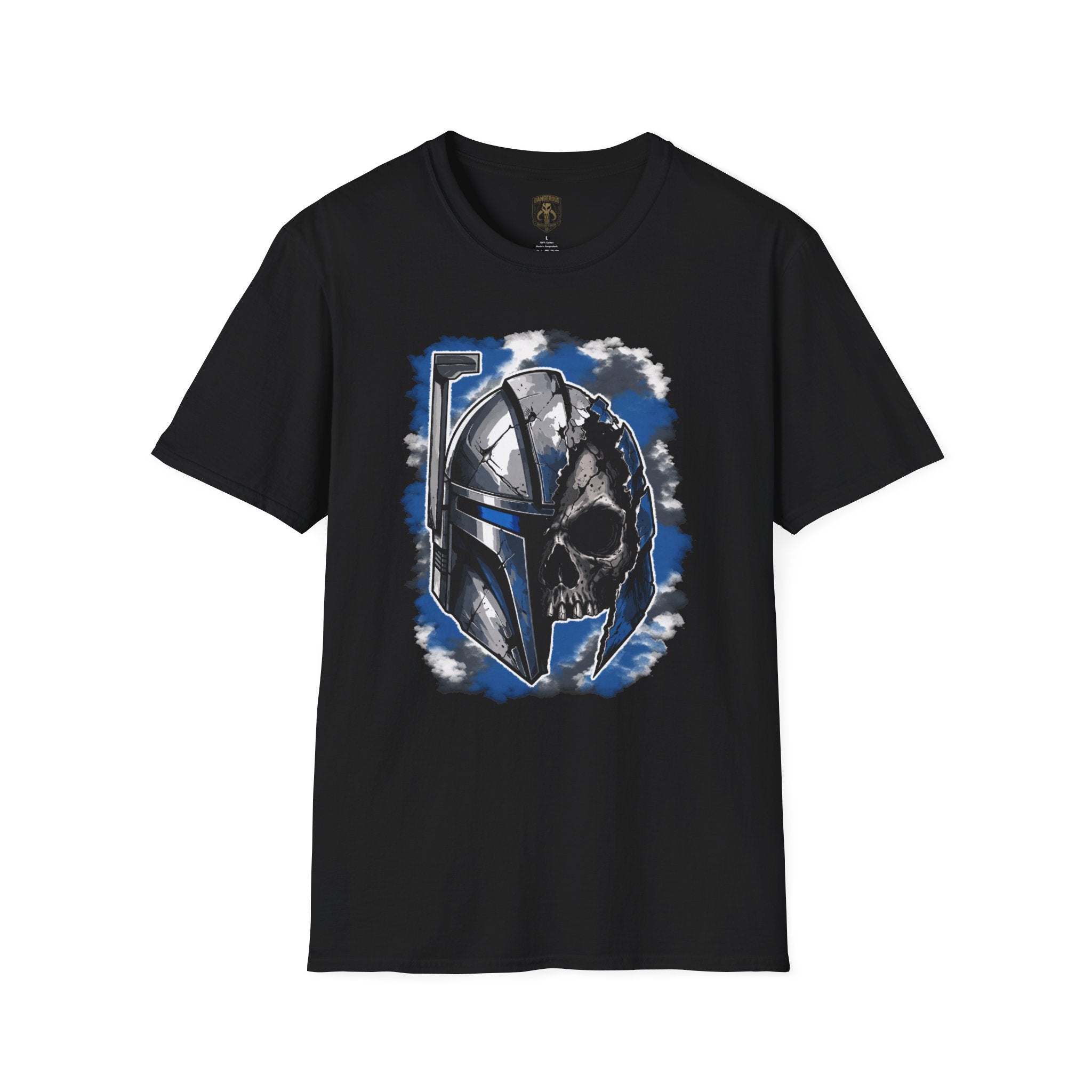 Jango Bounty Skull Helmet T Shirt