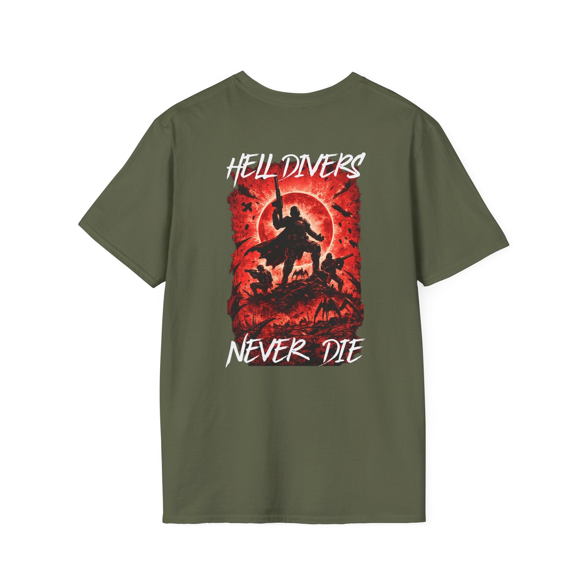 Hell Divers Never Die T Shirt