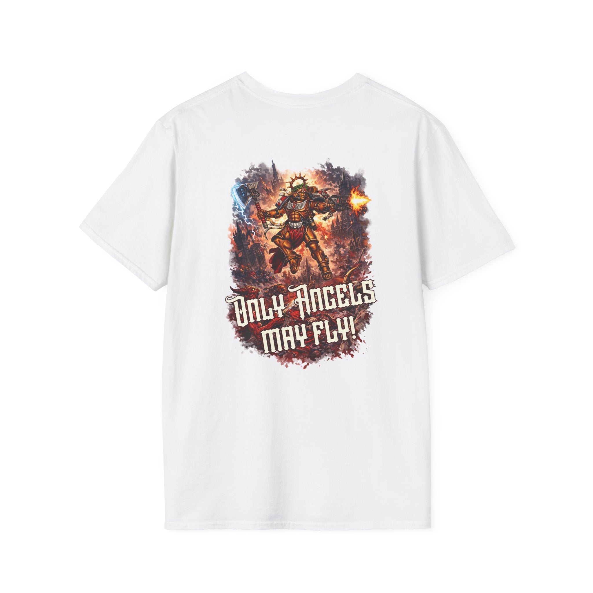 Only Angels May Fly T Shirt