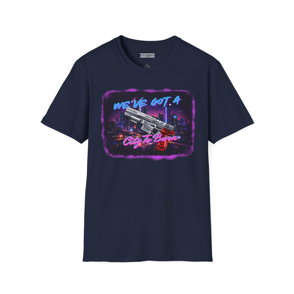 Burn Night City T Shirt