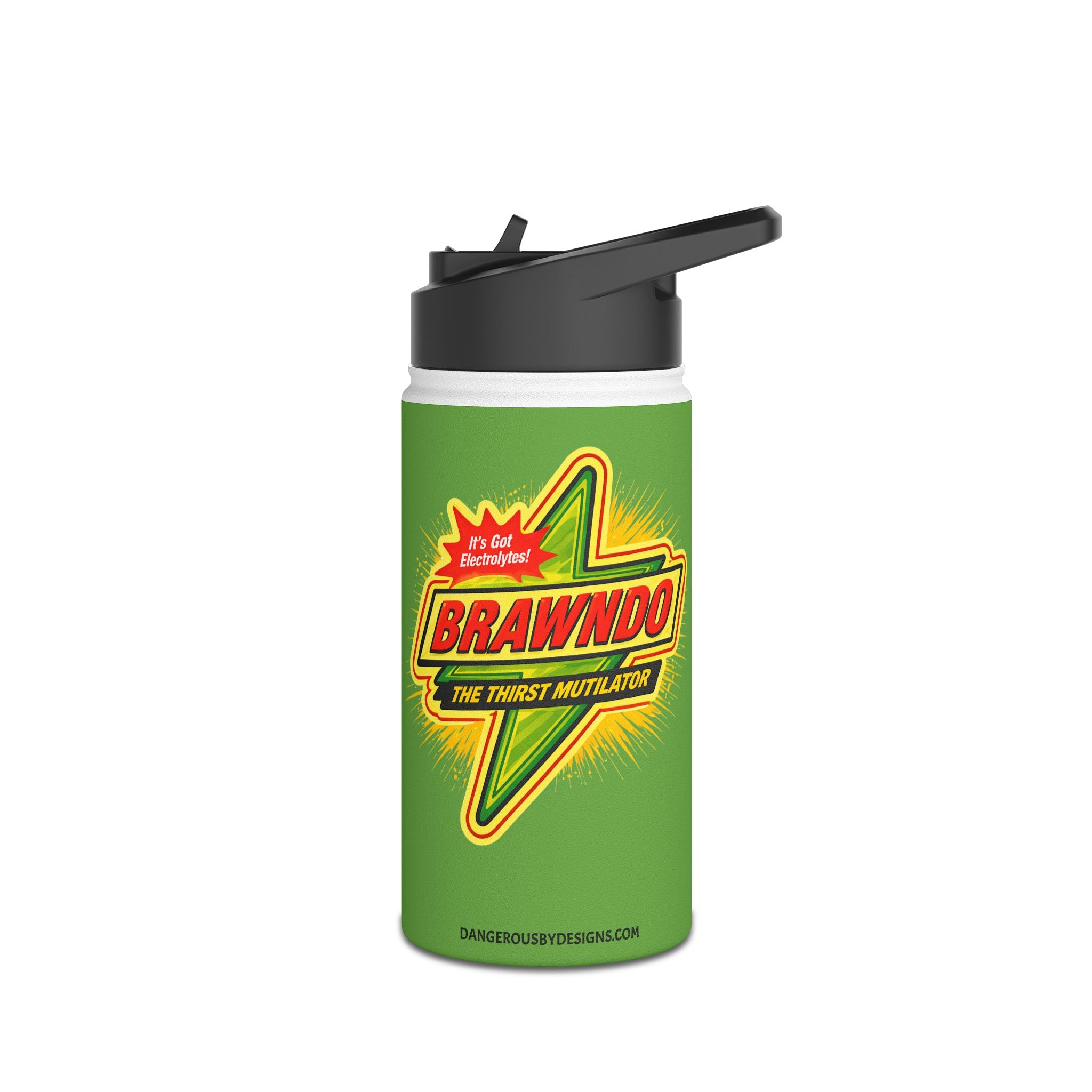 Brawndo! Stainless Steel Water Bottle