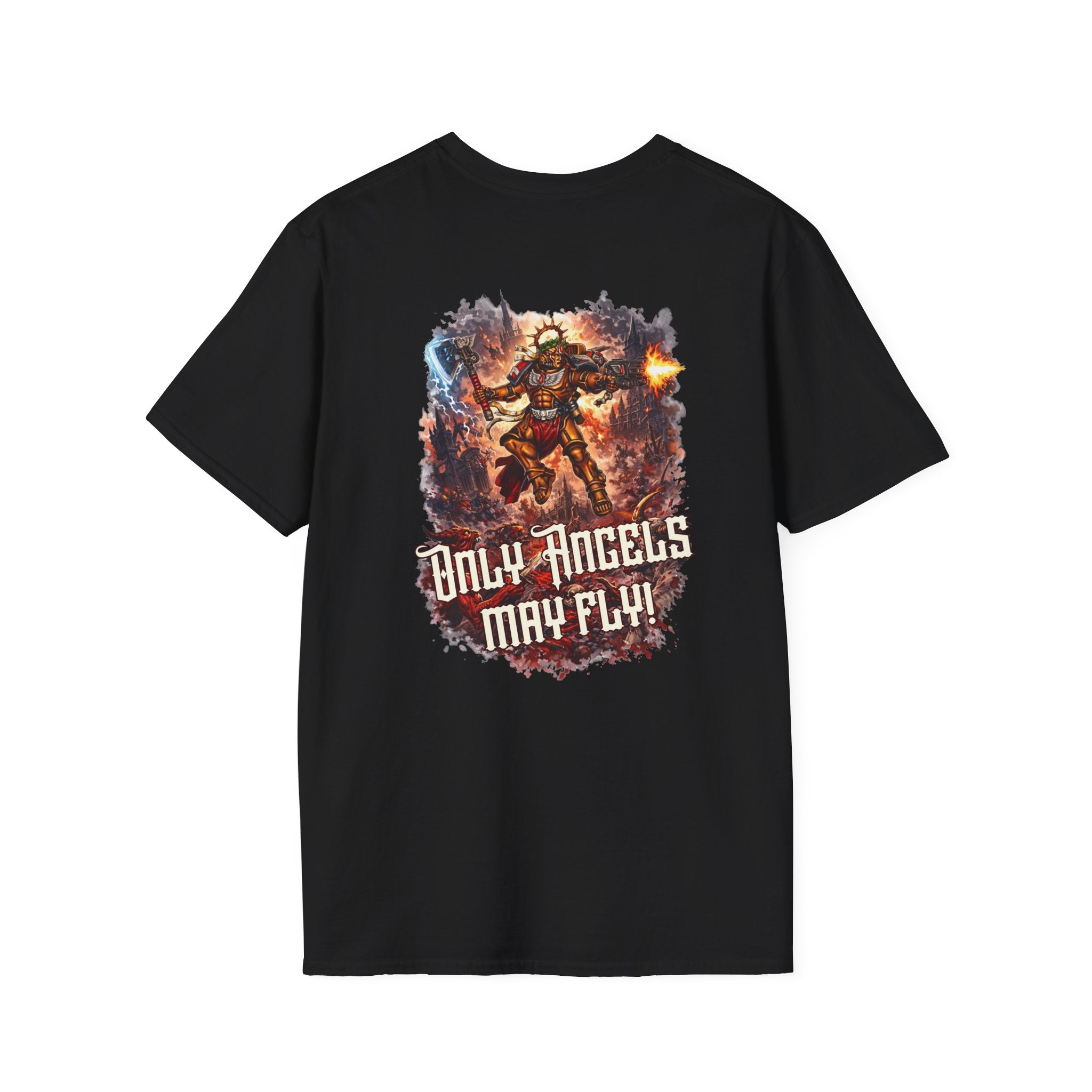 Only Angels May Fly T Shirt