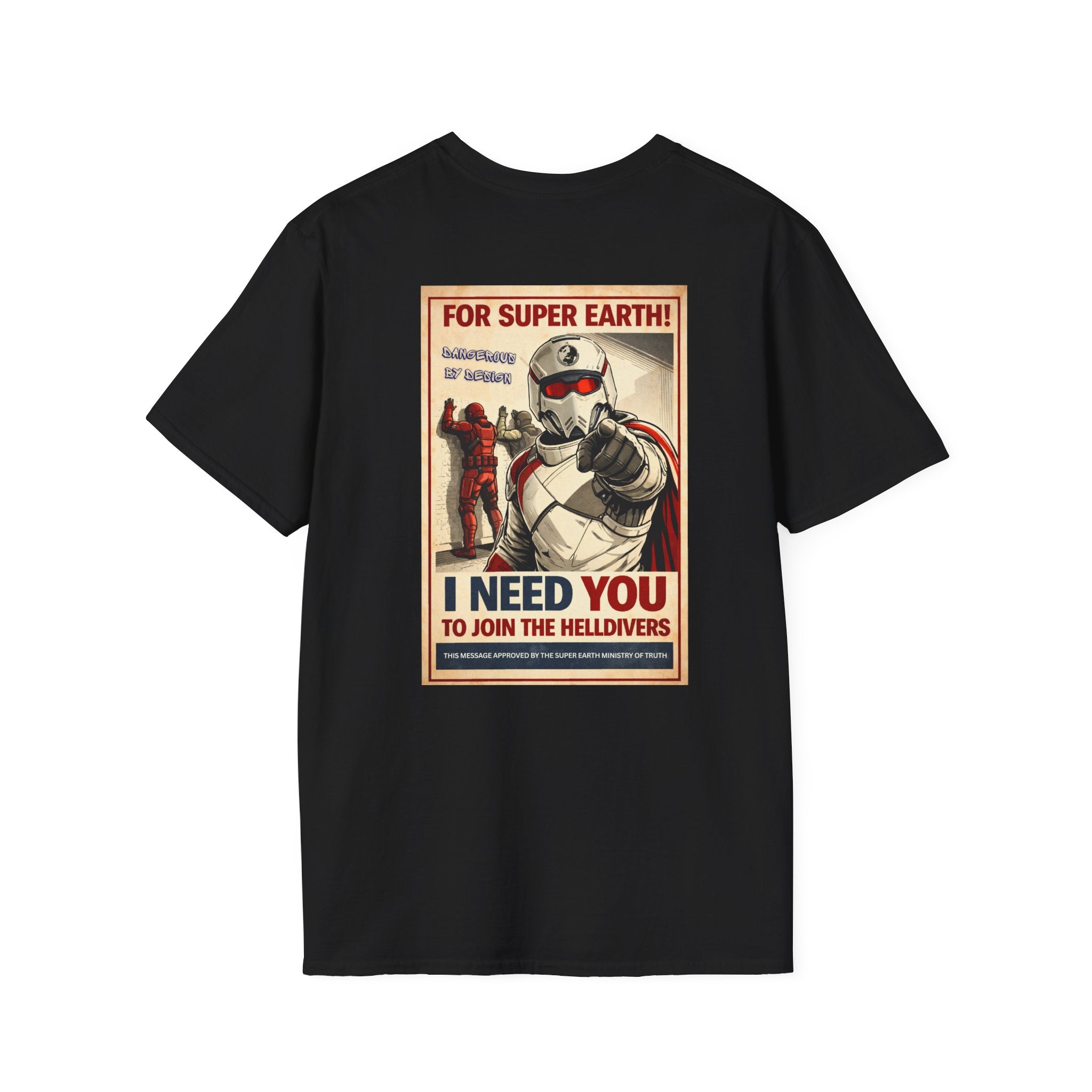 Join The Helldivers Recruitment T Shirt