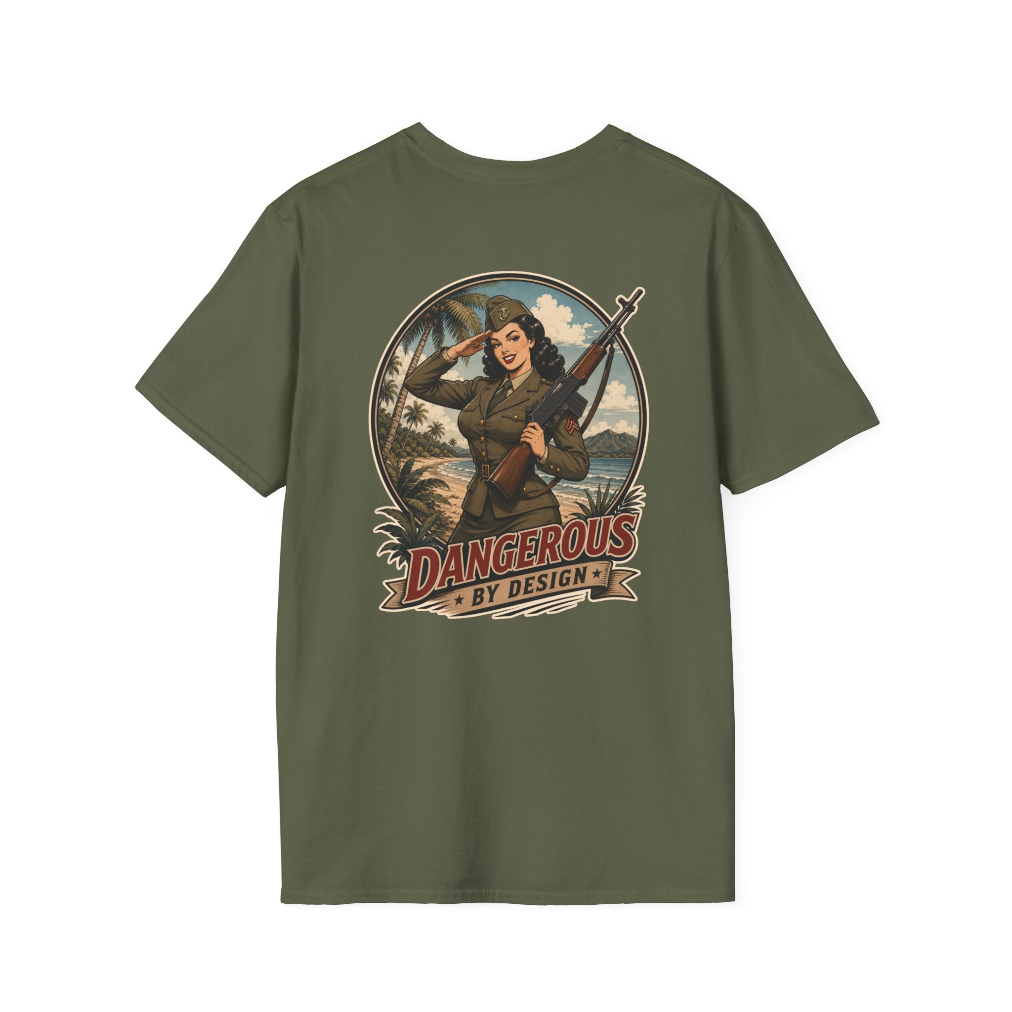 Island Raider Pinup T-Shirt
