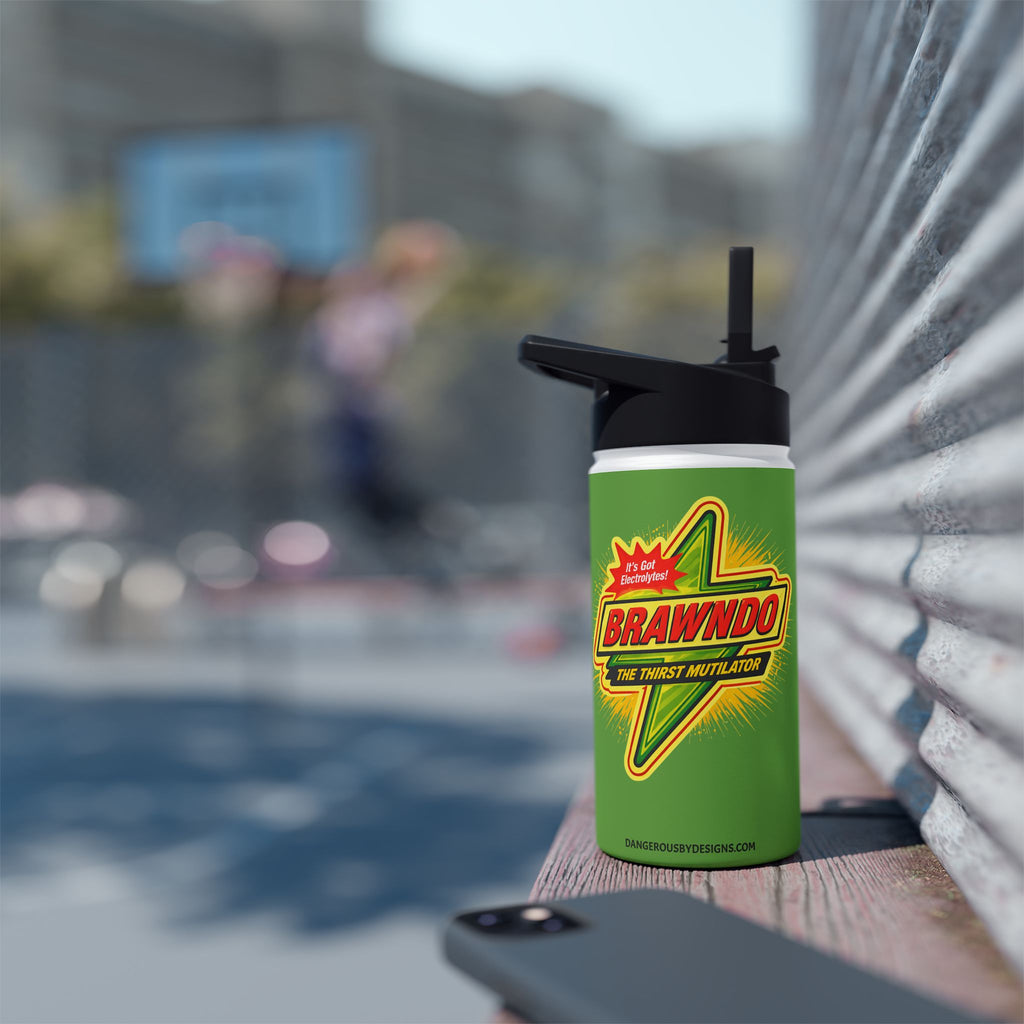 Brawndo! Stainless Steel Water Bottle