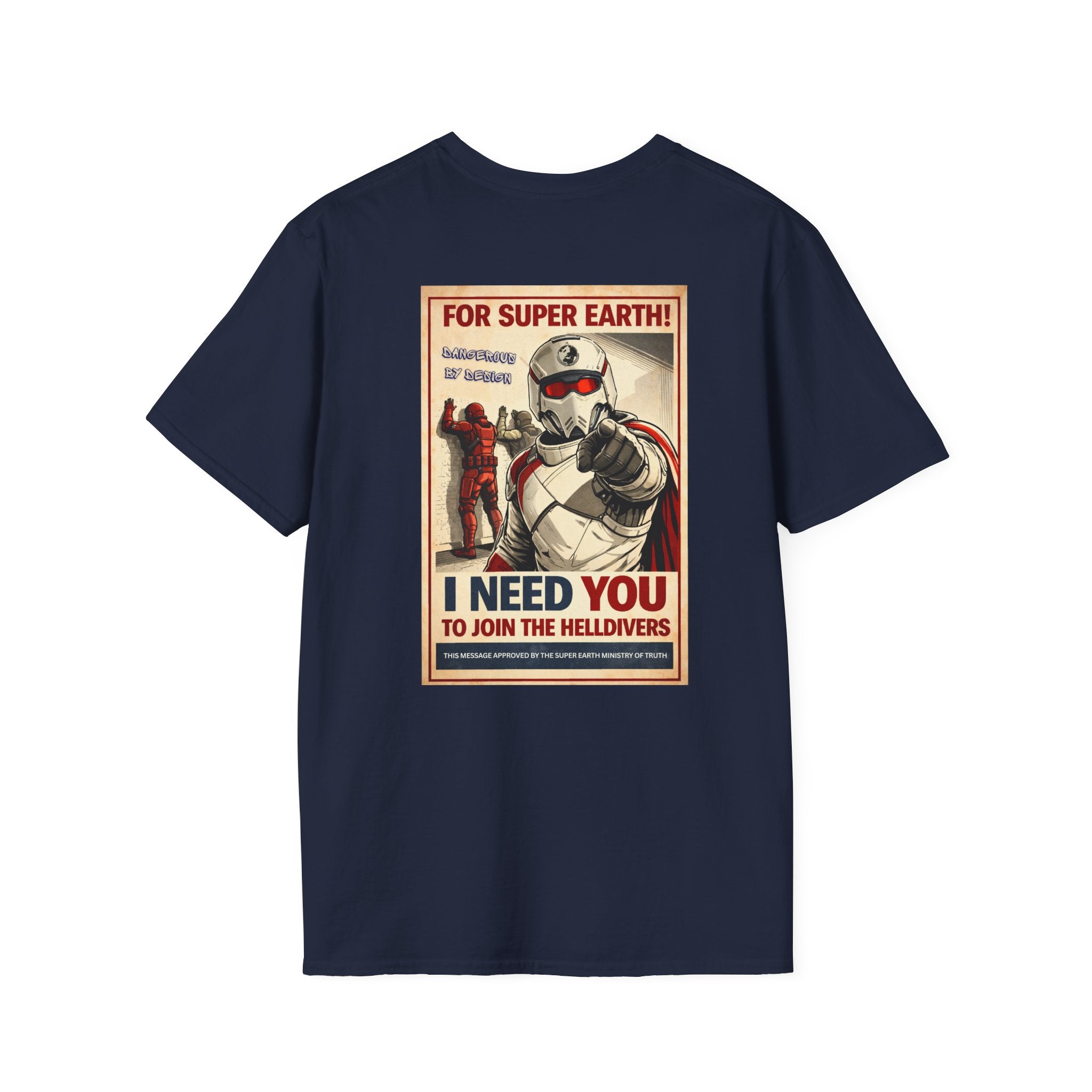Join The Helldivers Recruitment T Shirt