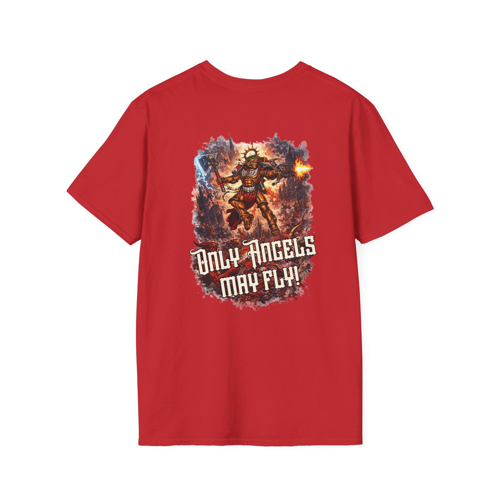 Only Angels May Fly T Shirt
