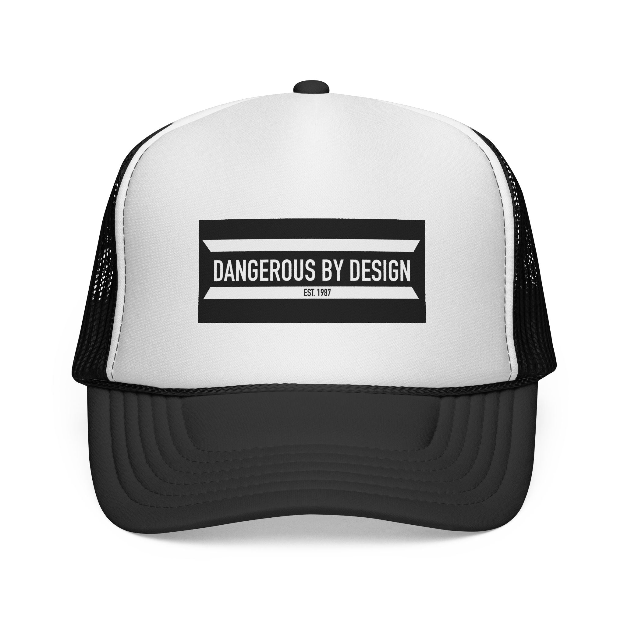 Dangerous By Design Logo Trucker Hat