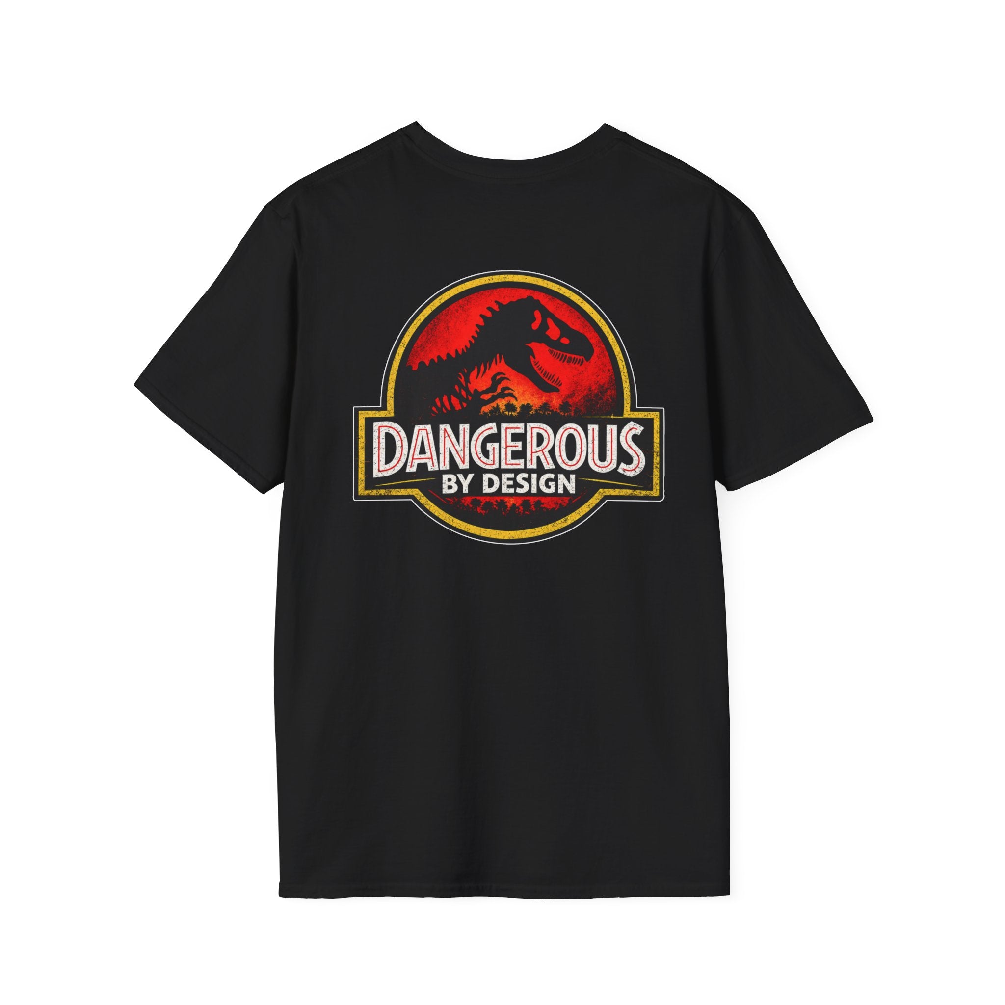 Dangerous By Design Jurassic-Inspired Logo T Shirt