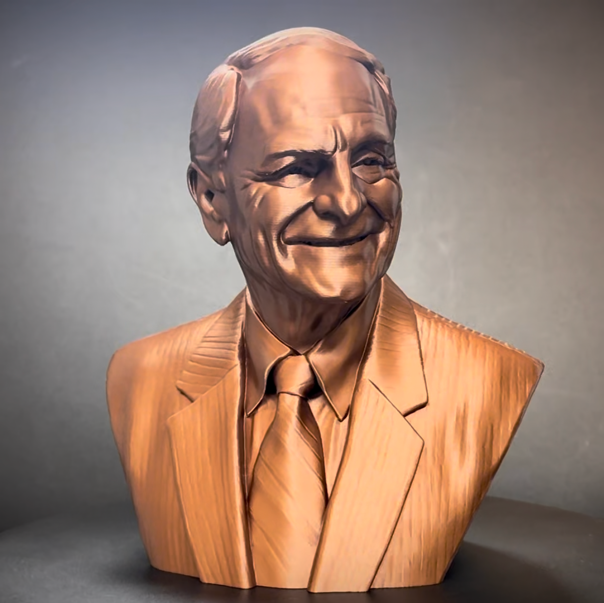 Custom 3D Printed Bust from Photo - Custom Photo to Bust Sculpture - Memorial Gift - Anniversary Present - Unique Statue Gift