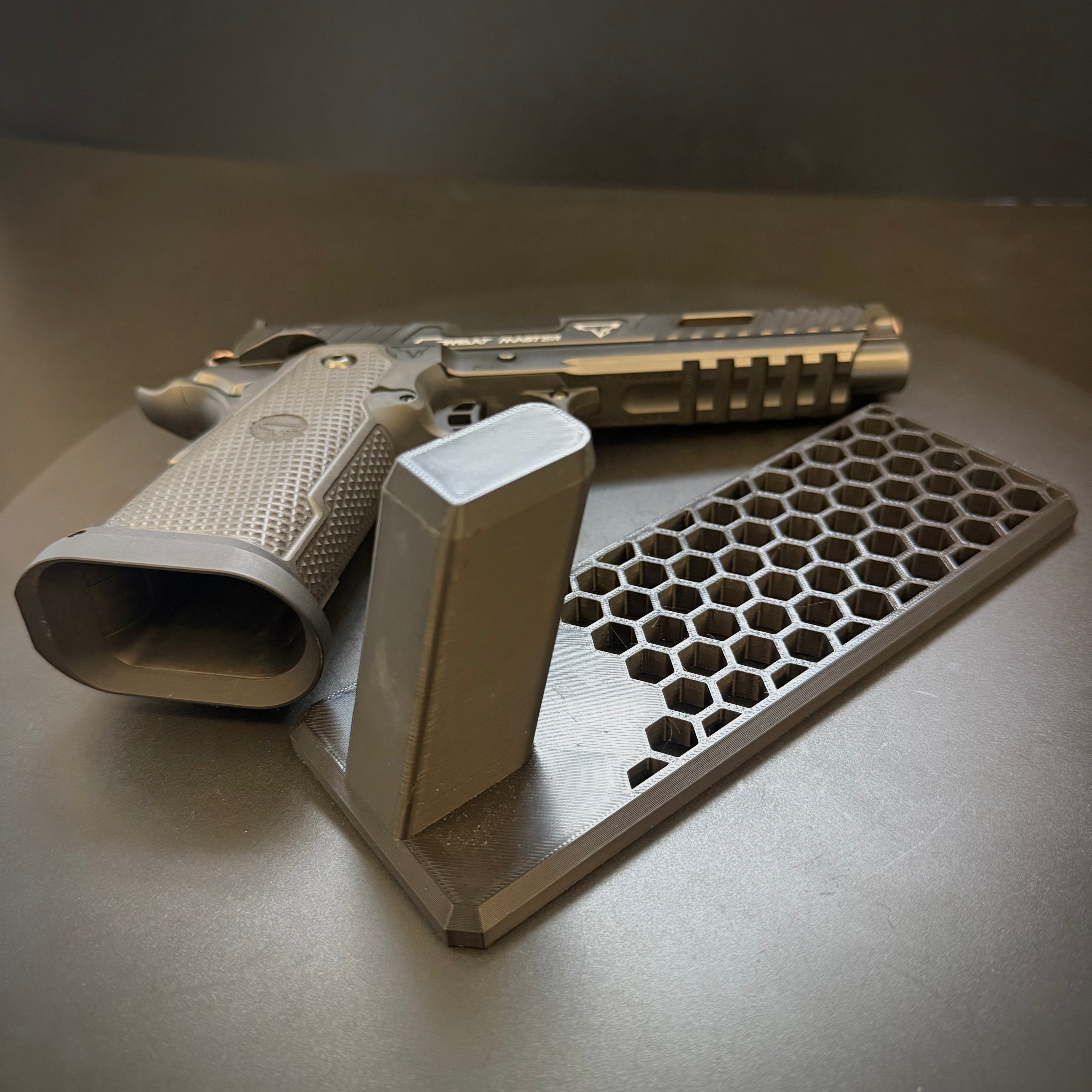 Handgun Display Stand 3D Printed